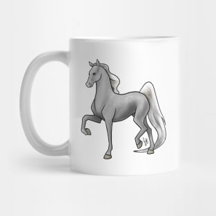 Horse - American Saddlebred - Dapple Gray Mug